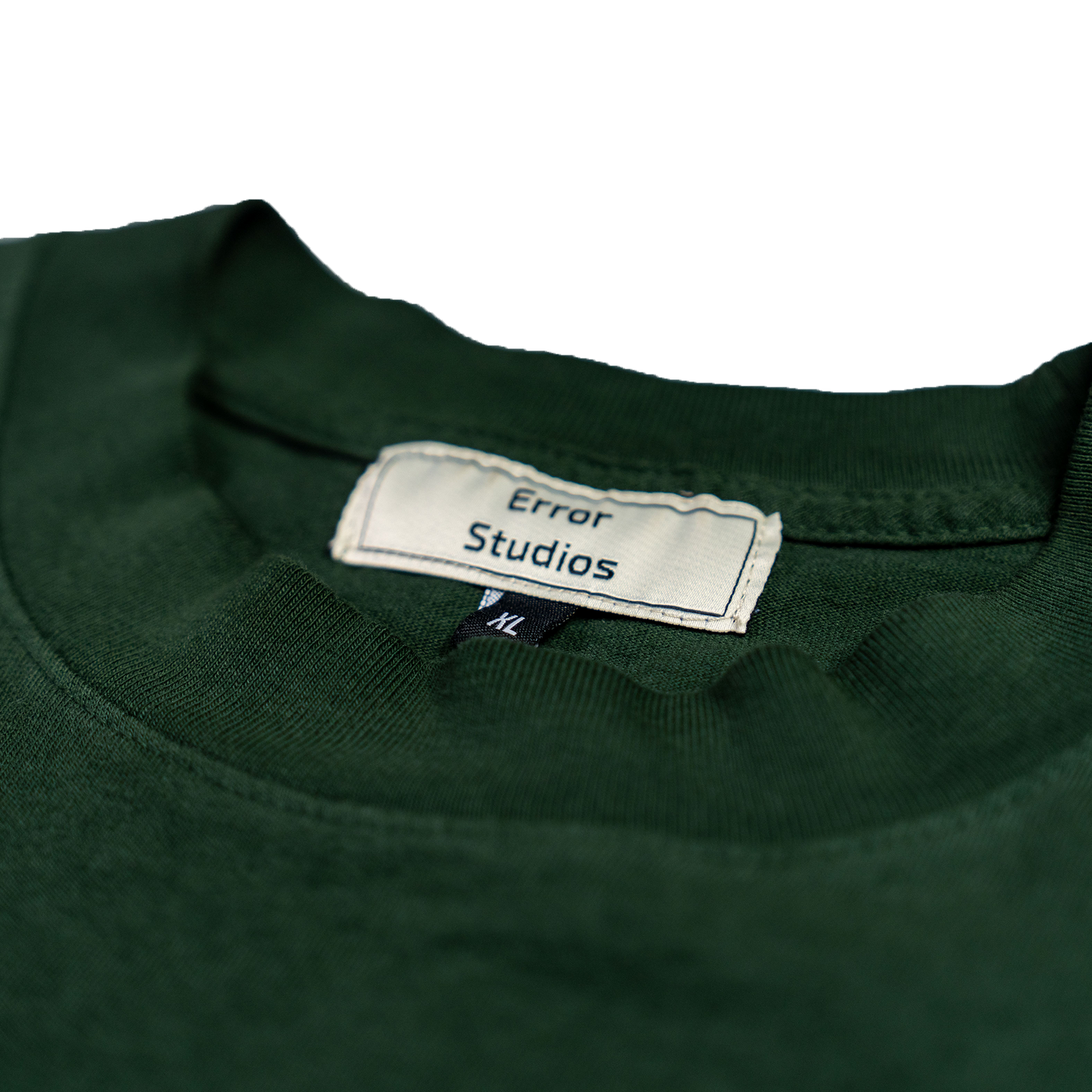 Forest Green Initial Tee